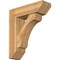 Ekena Millwork Legacy Slat Rough Sawn Bracket w/ Offset Brace, Western Red Cedar, 8"W x 26"D x 30"H BKT0806X26X30LEC06RWR - alternate 1